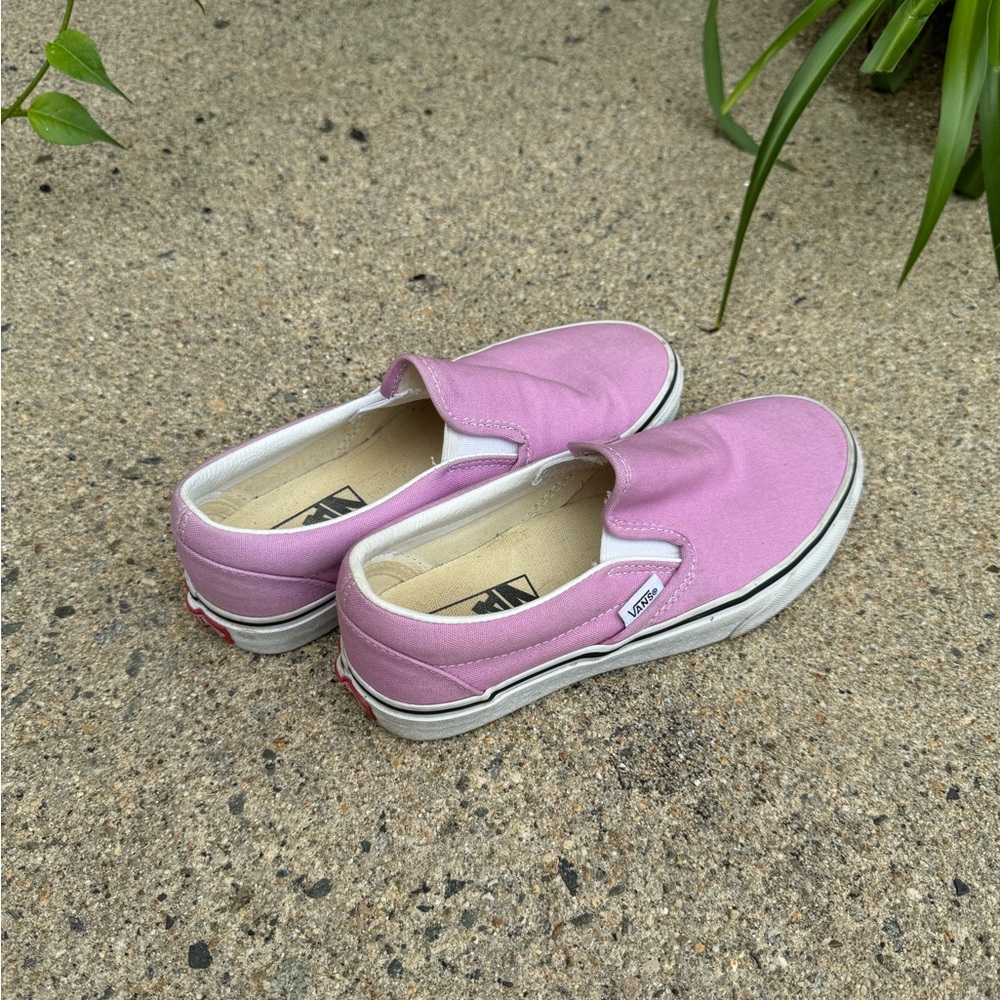 Purple Slip On Vans
